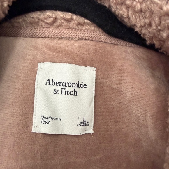 Abercrombie & Fitch Sherpa Aviator Jacket - Picture 5 of 5